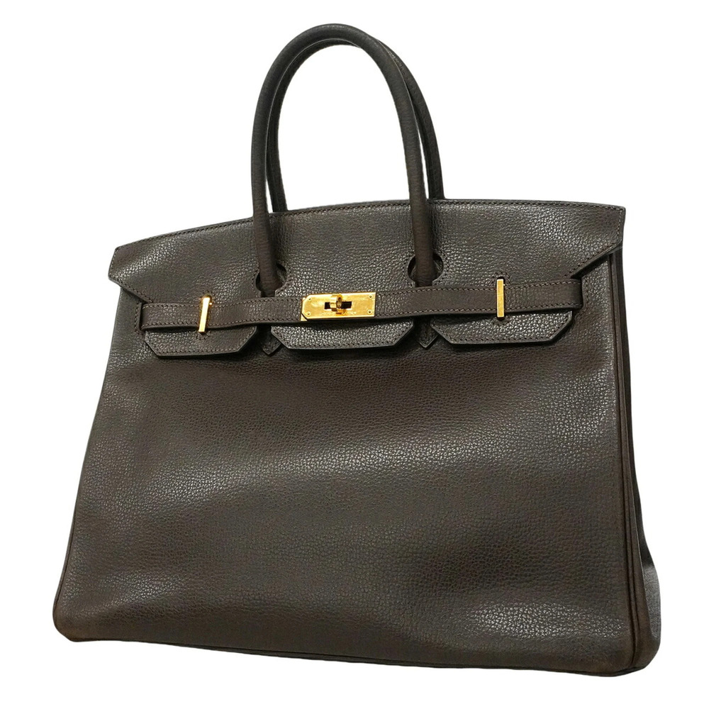 Hermes Birkin 35 Handbag, Ardennes Ebene, □J stamp, Ladies'